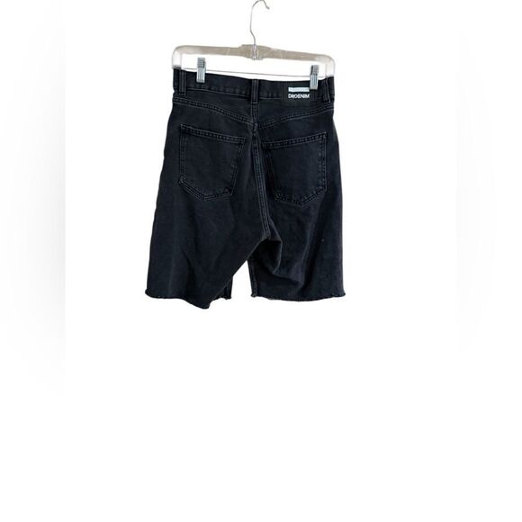 Dr Denim Black Highway Stitch Wide Leg Shorts - Picture 12 of 12